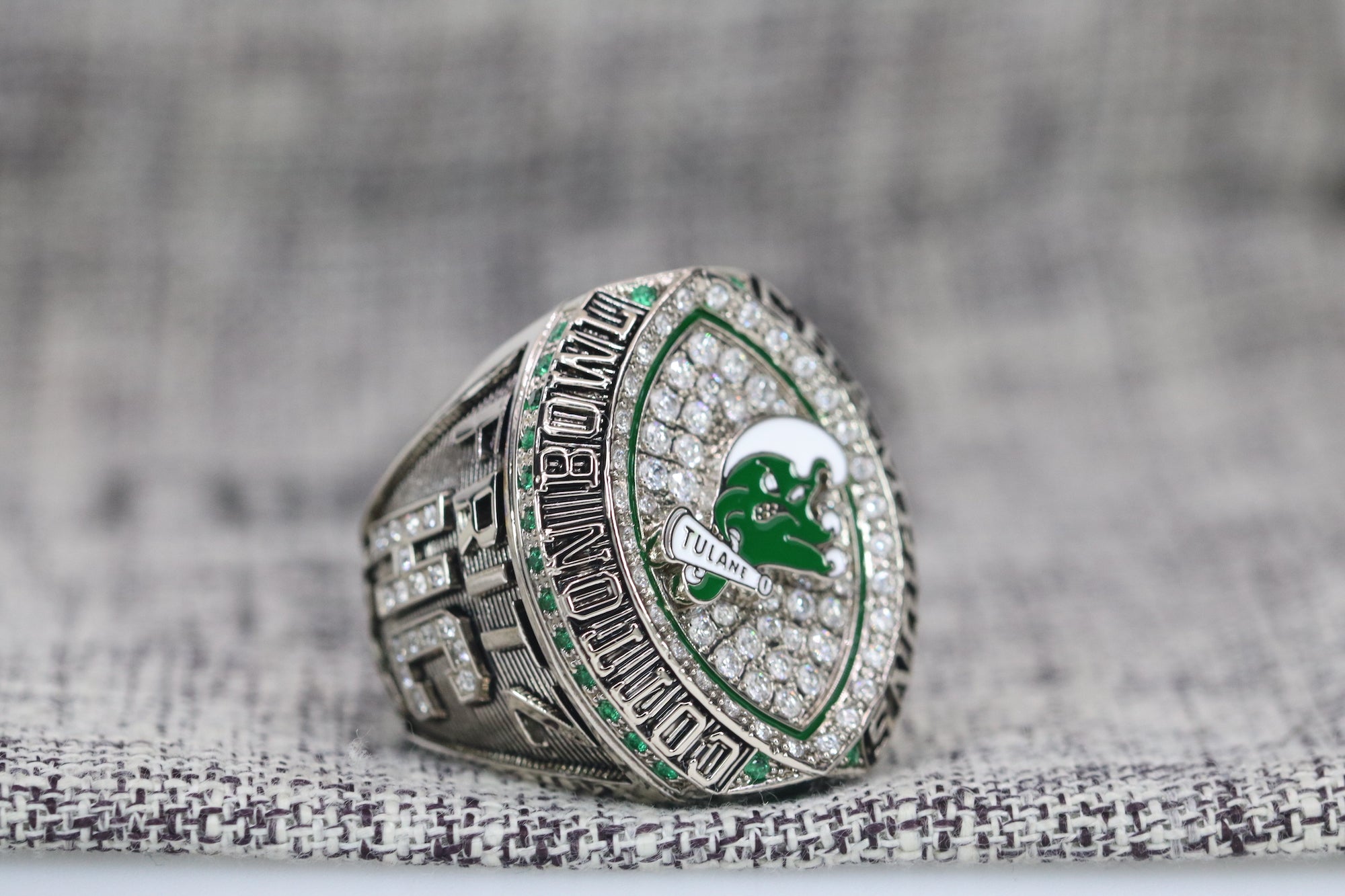 Tulane University Green Wave College Football Cotton Bowl Ring (2023) –  Rings For Champs