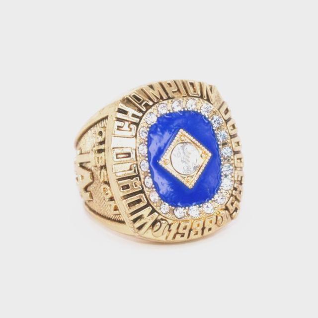 1988 Los Angeles Dodgers World Series Championship Ring Presented
