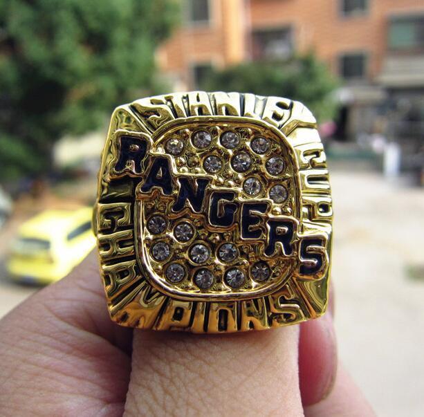 NHL 1994 New York Rangers Stanley Cup Championship Replica Ring