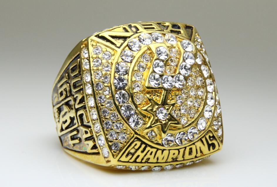 spurs 4 championship rings