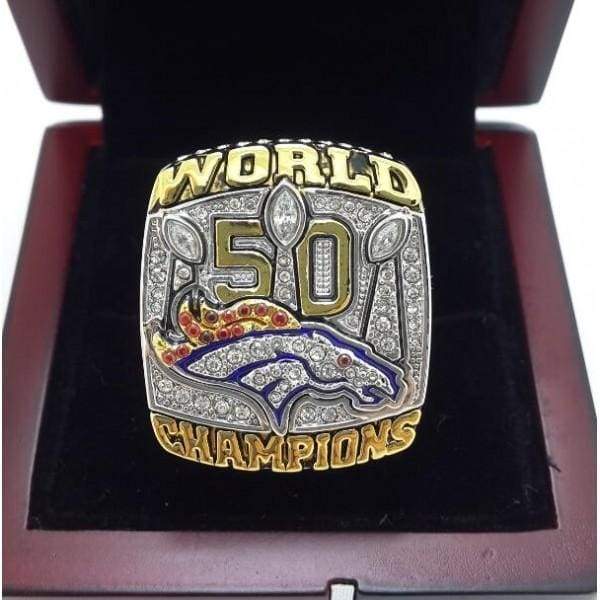 2015 Denver Broncos Super Bowl Ring