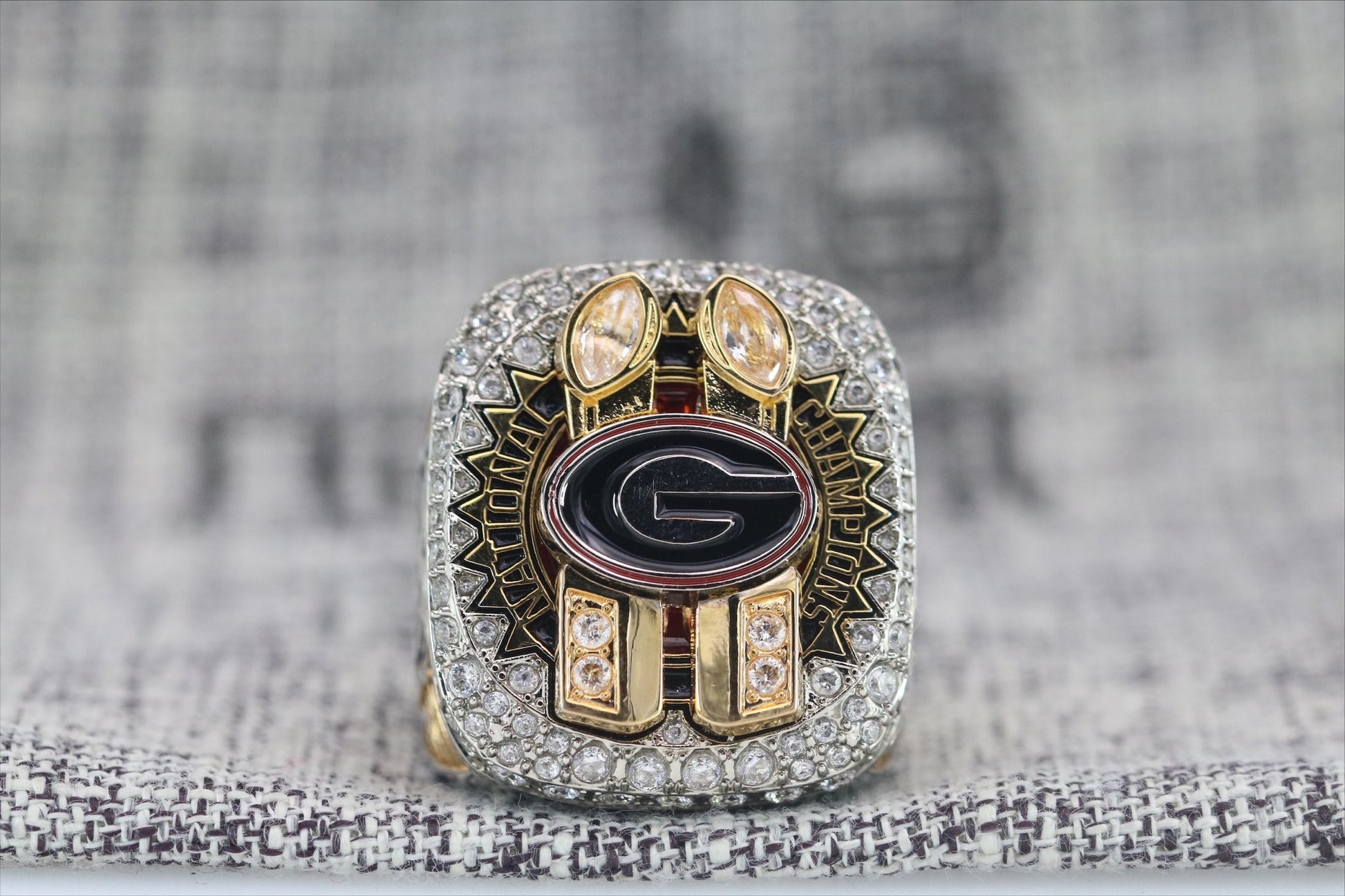 How many UGA national championship rings did the school buy