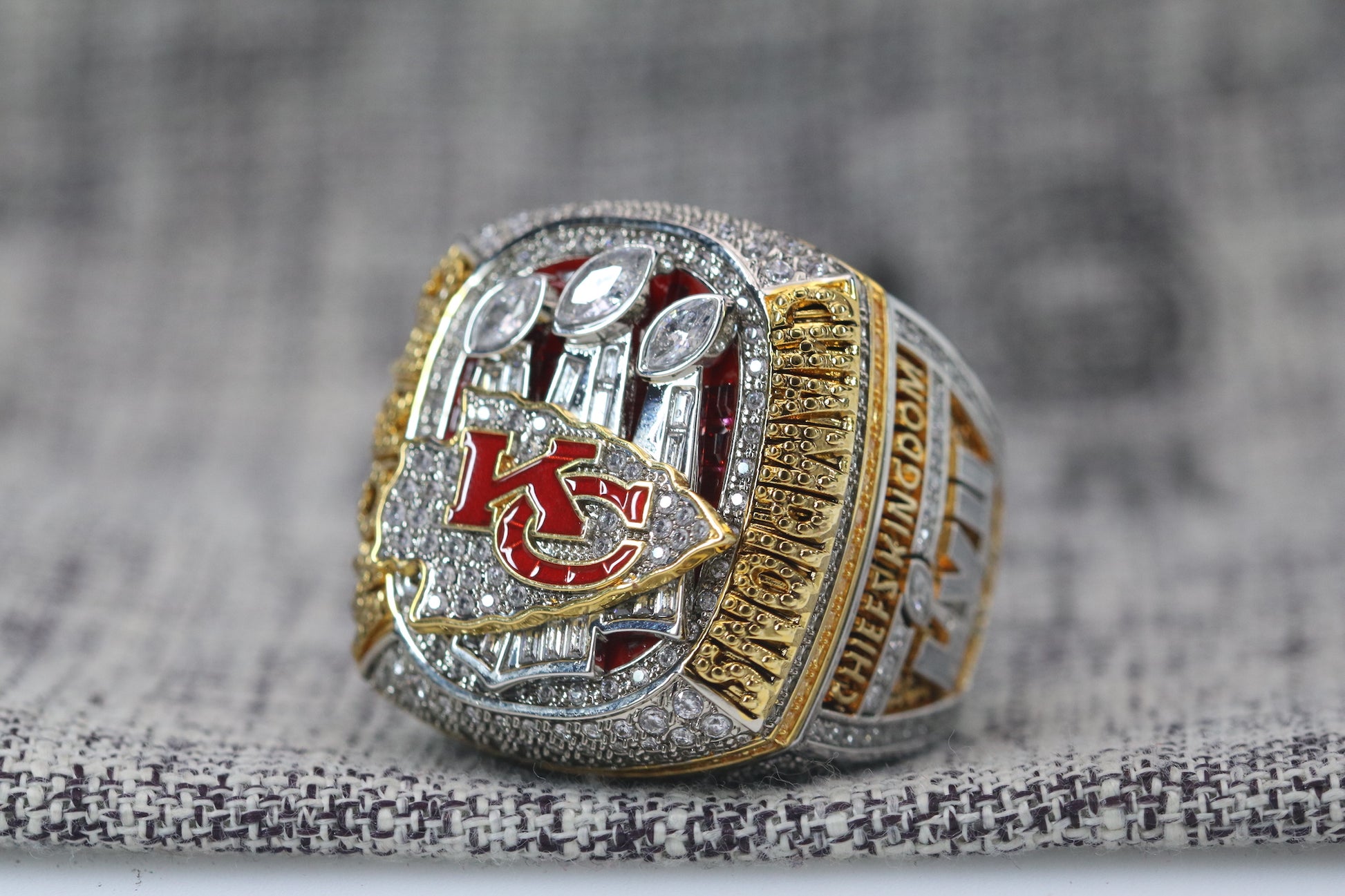 1969/2019 Kansas City Chiefs World Champion Ring Mahomes Size 11