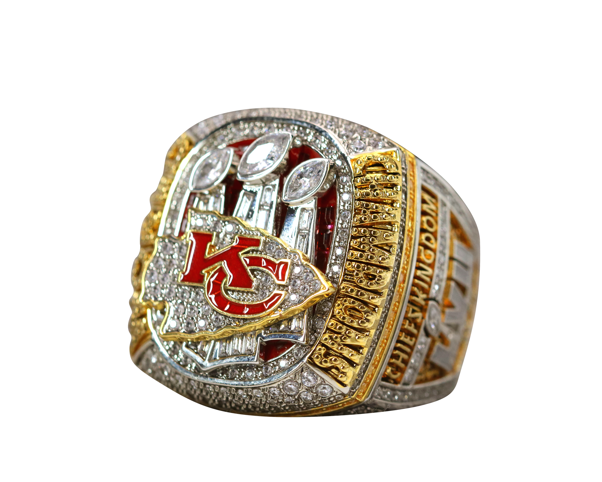 Brand New 2022-23 Kansas City Chiefs NFL LVII Super Bowl Rings Championship
