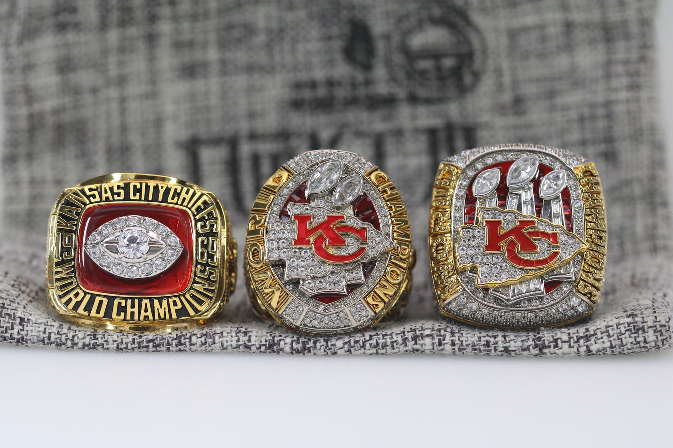 Super Bowl Ring Set (1969, 2020, 2023) - Premium Series – Rings For Champs