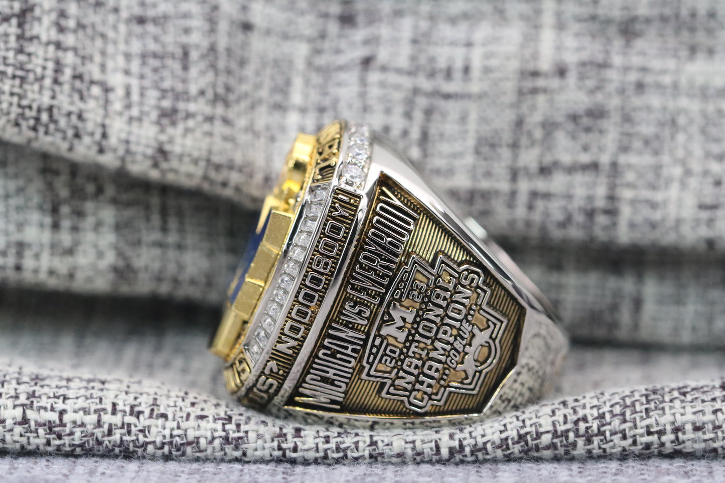 Michigan Wolverines College Football National Championship Ring (2024) - Premium Series