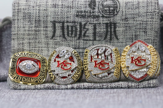 Super Bowl Ring Set (1969, 2020, 2023, 2024) - Premium Series