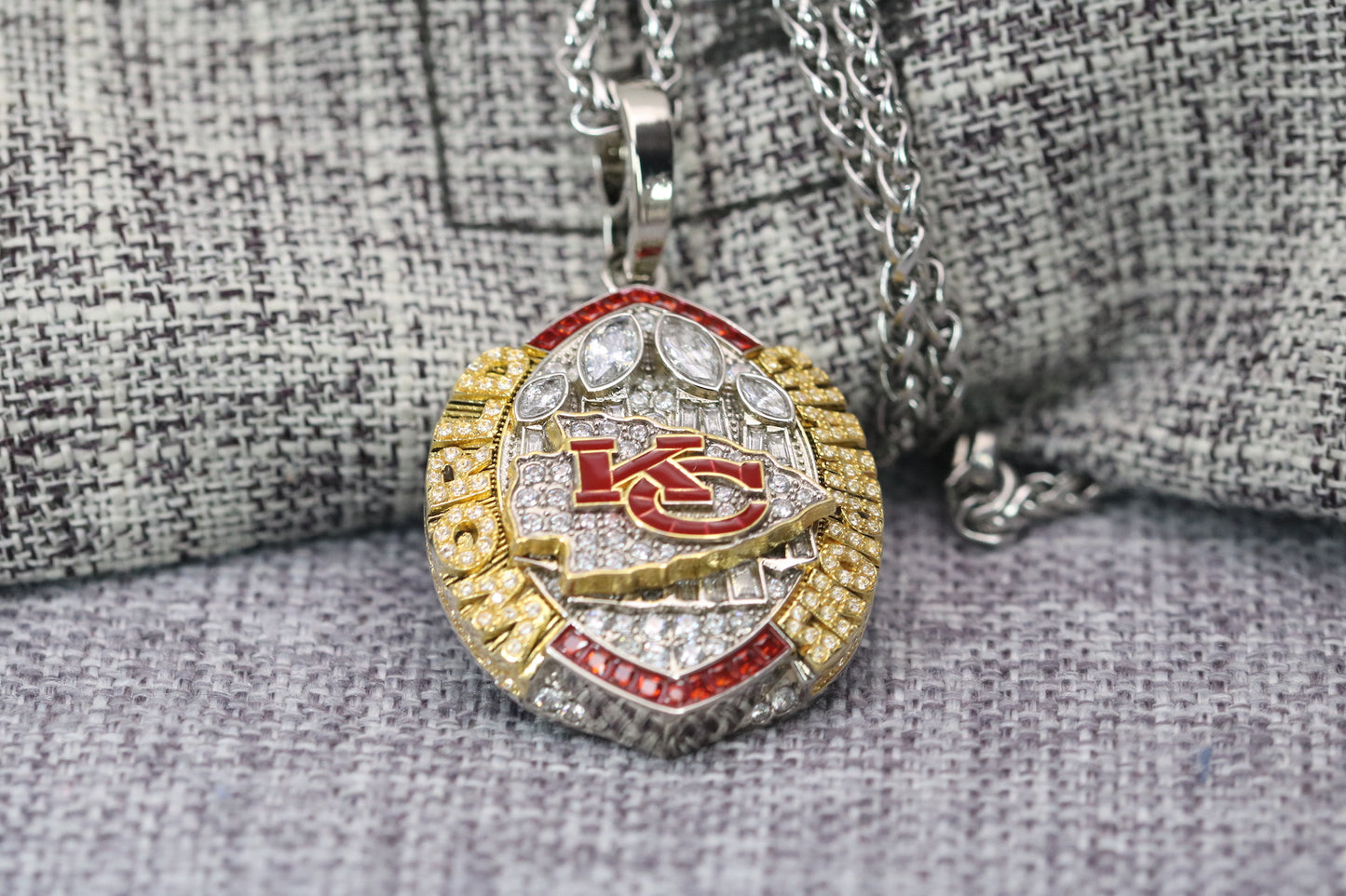 Super Bowl Pendant Necklace (2024) - Premium Series