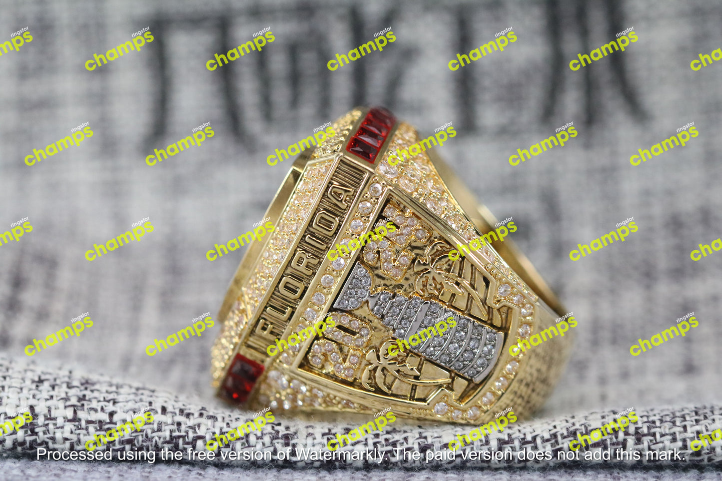 Florida Panthers Stanley Cup Championship Ring (2024) - Premium Series - Rings For Champs, NFL rings, MLB rings, NBA rings, NHL rings, NCAA rings, Super bowl ring, Superbowl ring, Super bowl rings, Superbowl rings, Dallas Cowboys