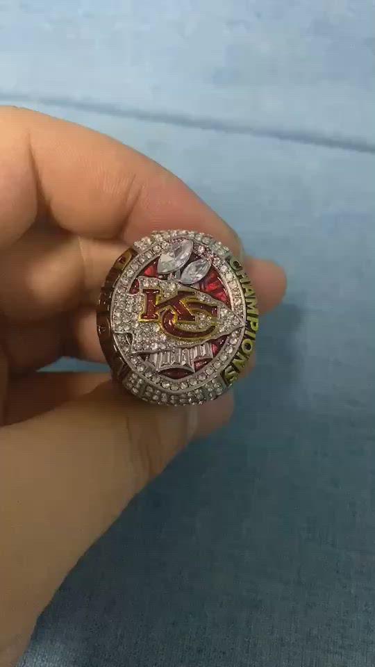 KC Chiefs' Super Bowl Ring Gleams With 255 Diamonds and 36 Rubies