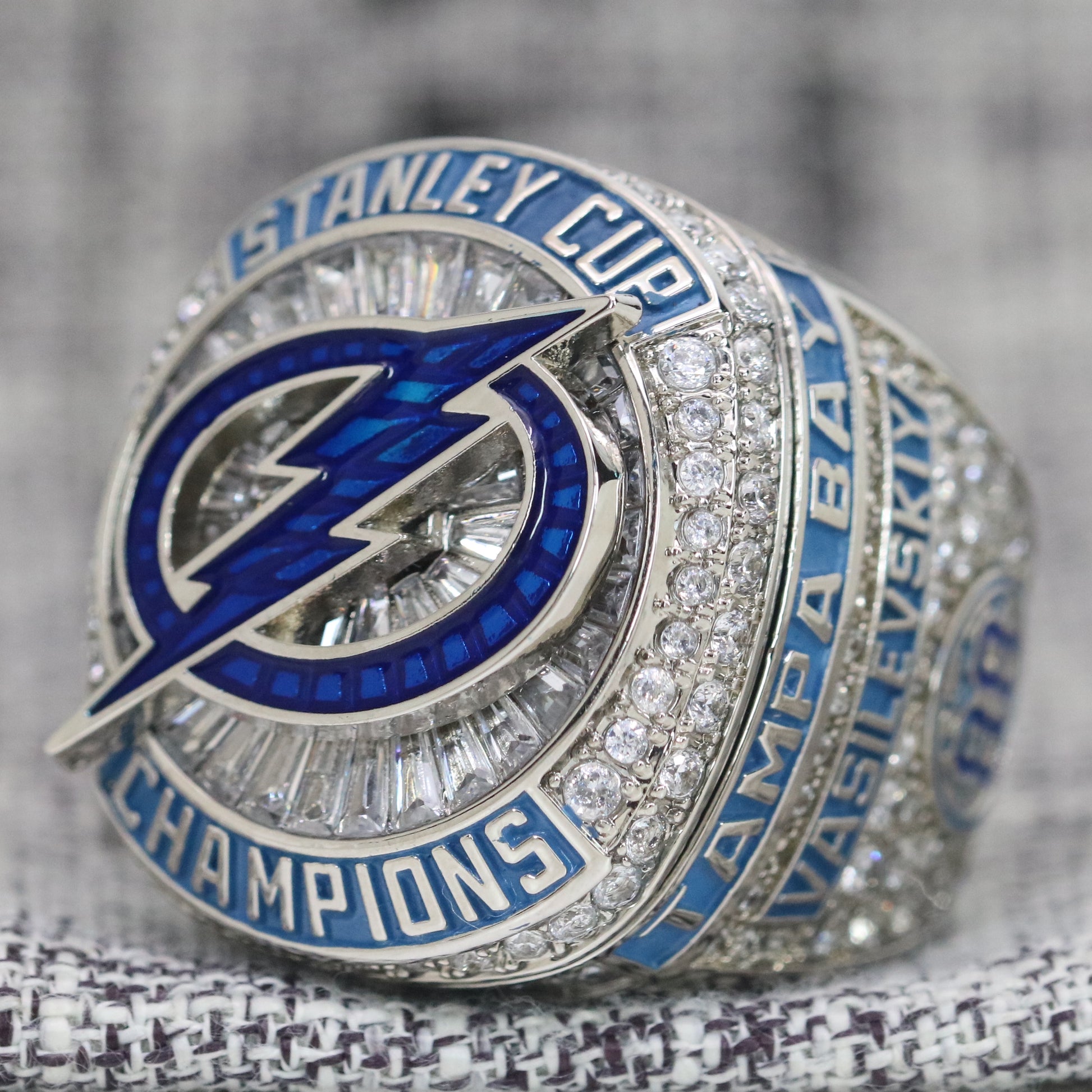 Tampa Bay Lightning 2021 Stanley Cup Championship Ring Replica