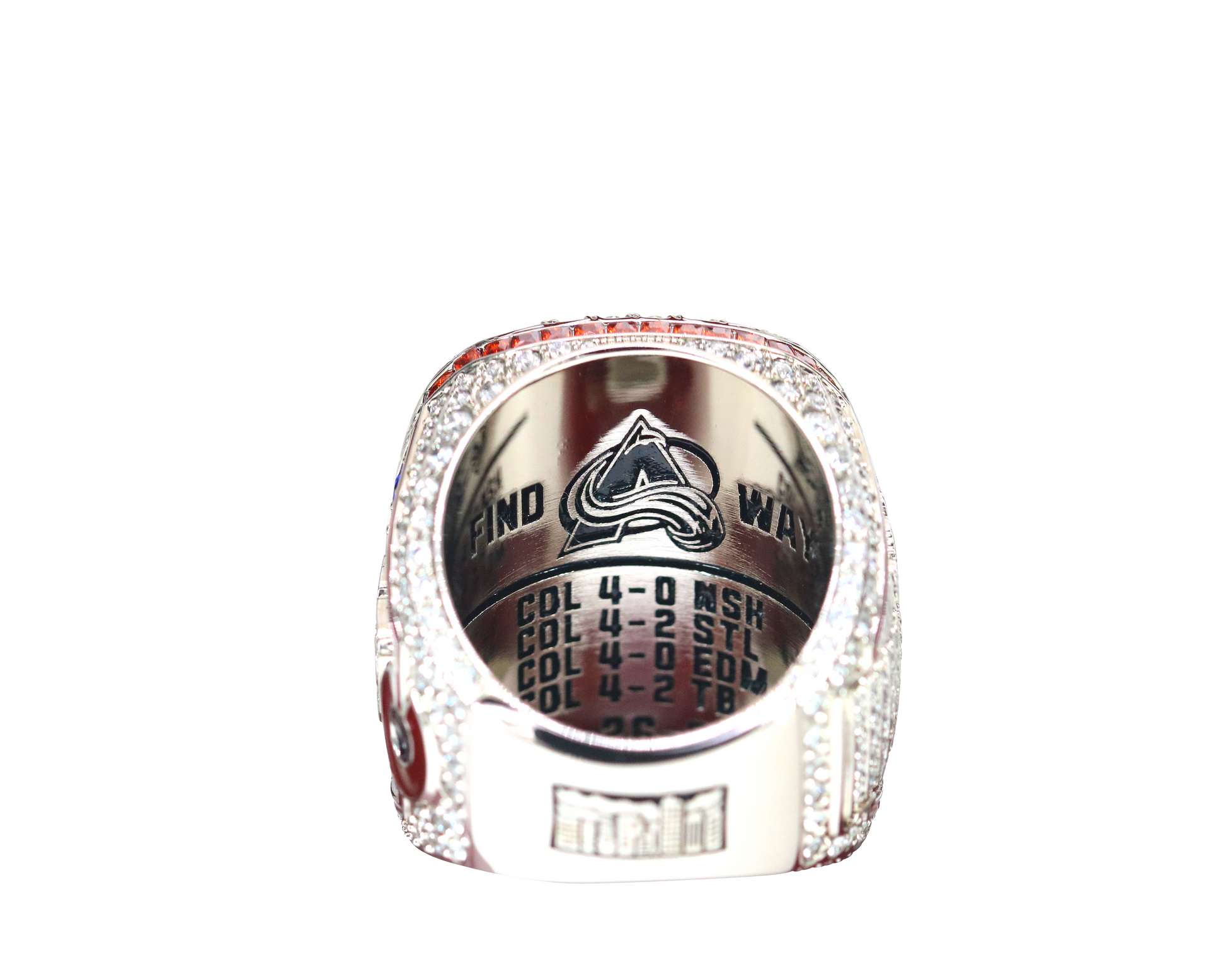 Avalanche Stanley Cup Championship Replica Ring Paperweight