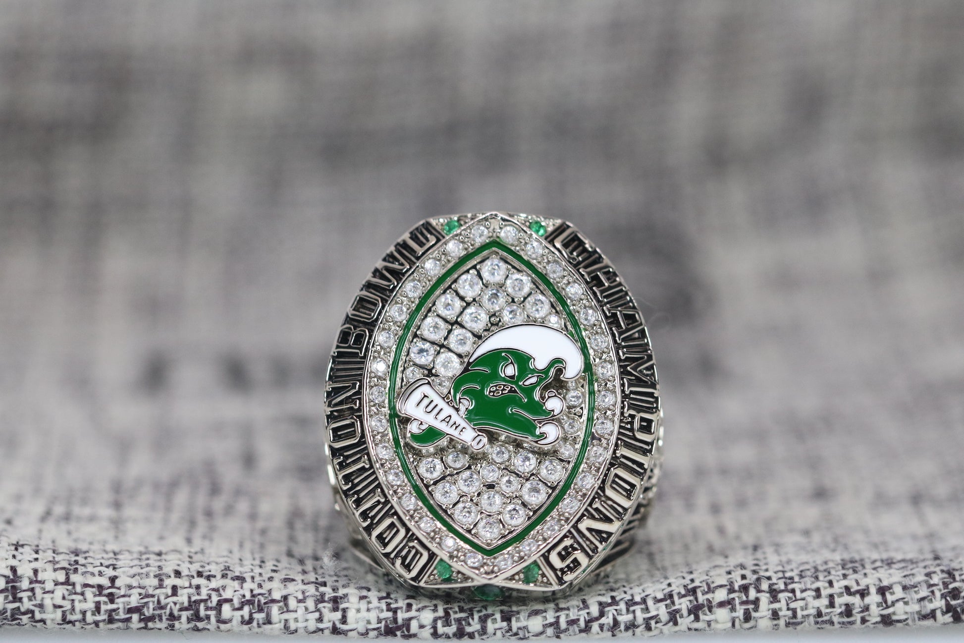 Tulane University Green Wave College Football Cotton Bowl Ring (2023) –  Rings For Champs