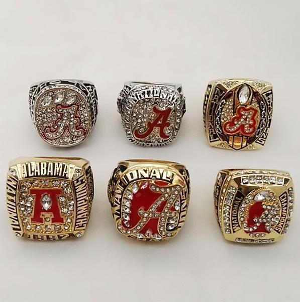 Alabama Crimson Tide College Football National Championship Ring (2009 ...