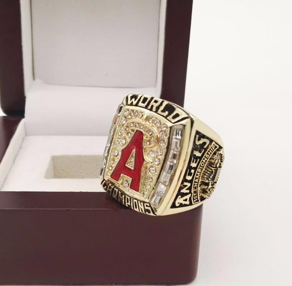 MLB 2002 Los Angeles Angels World Series Championship Replica Ring