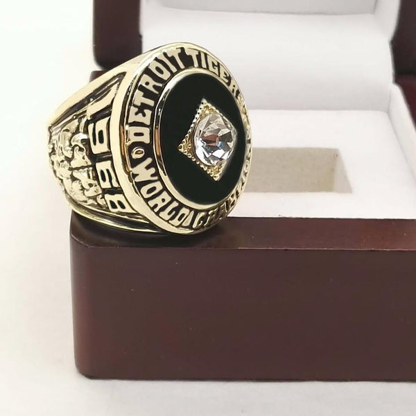 Detroit Tigers Classic Silvertone MLB Ring