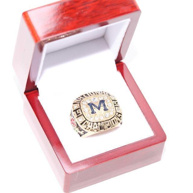 Michigan Wolverines College Football National Championship Ring (1997) –  Rings For Champs