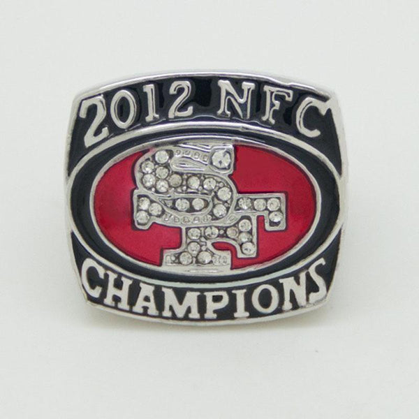 San Francisco 49ers 2012 NFC championship ring replica - MVP Ring