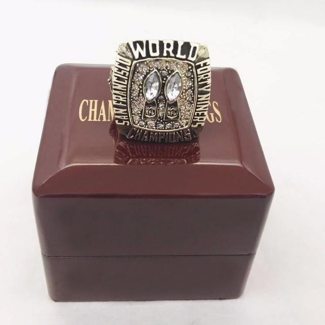 1984 San Francisco 49ers Championship Replica Super Bowl Souvenir