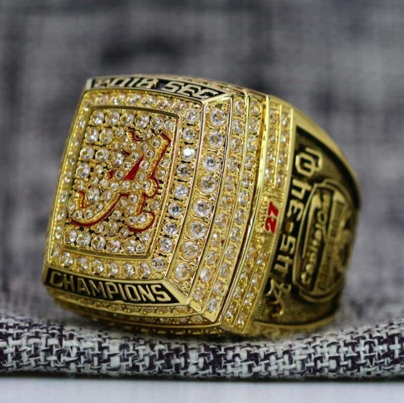 Alabama crimson tide hot sale championship rings