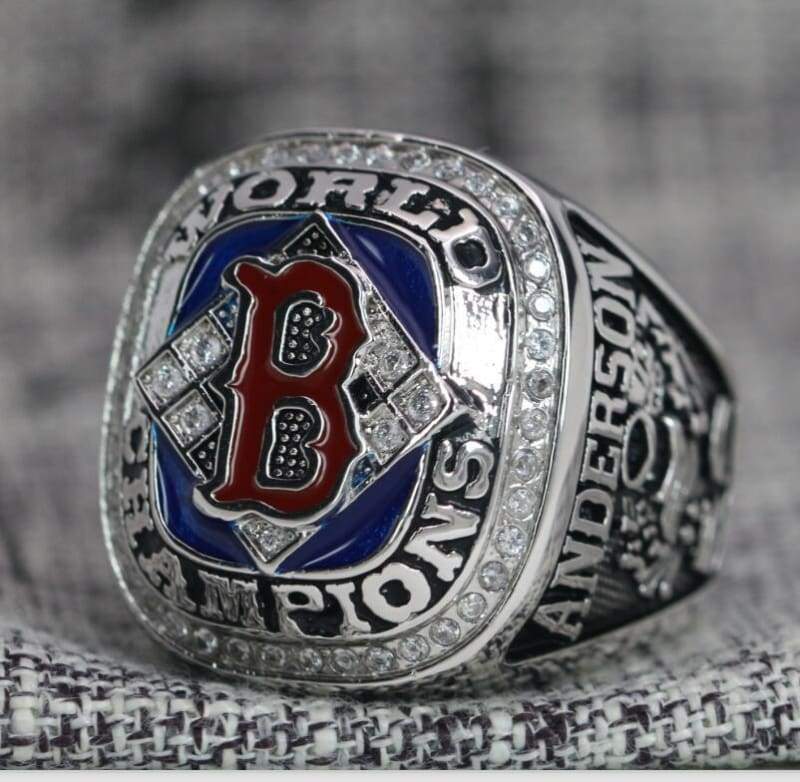 Boston Red Sox World Series Ring Set (2004, 2007, 2013, 2018