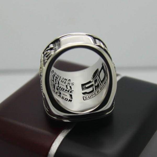 Carolina panthers best sale championship ring