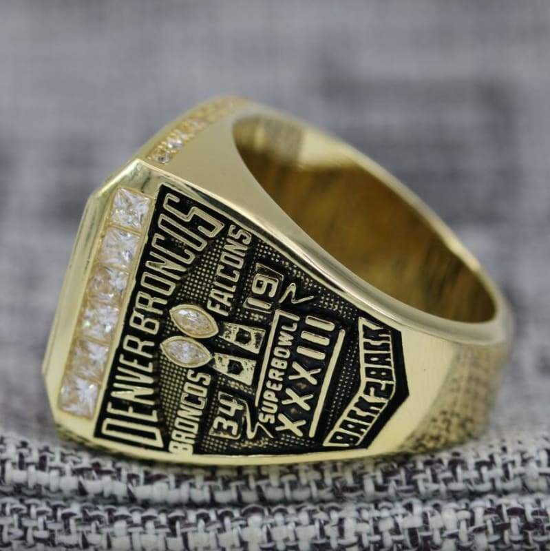 Denver Broncos Super Bowl Ring (1998) - Premium Series