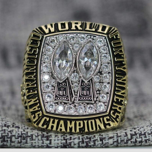 1984 San Francisco 49ers Super Bowl XIX World Championship Ring, Replica  San Francisco 49ers Ring