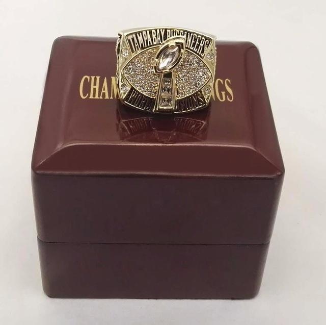 2002 Tampa Bay Buccaneers Jackson Super Bowl 18k Gold Plated Championship  Ring